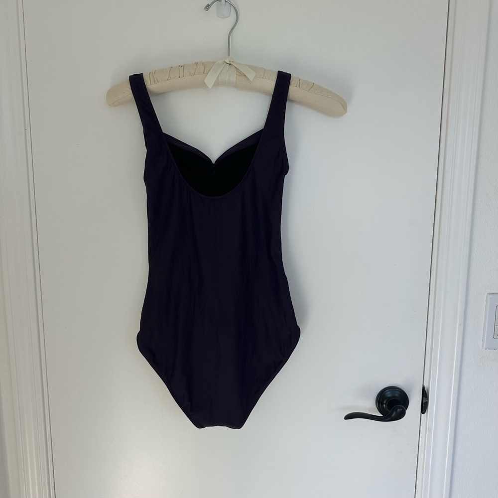 Wear Moi Faustine leotard size medium Prune-front lining (no tags)